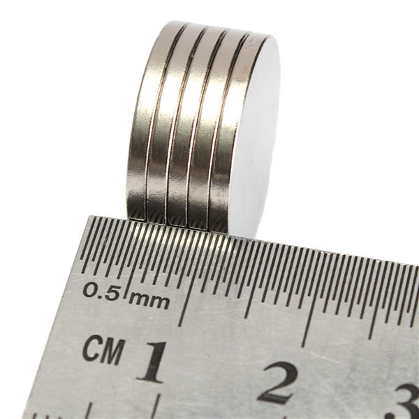 N50 Strong Neodymium Disc Magnets - 20mm x 2mm - Rare Earth Magnets 5pcs - Image 5